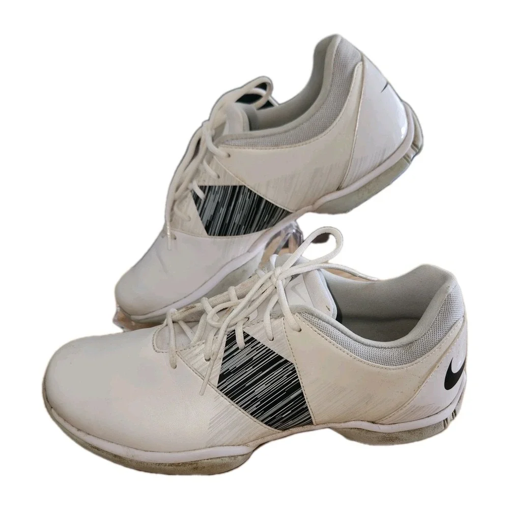 NIKE Delight V Golf Shoes Women's Size‎ 7.5 White  651997-100 US 7.5 Sneaker